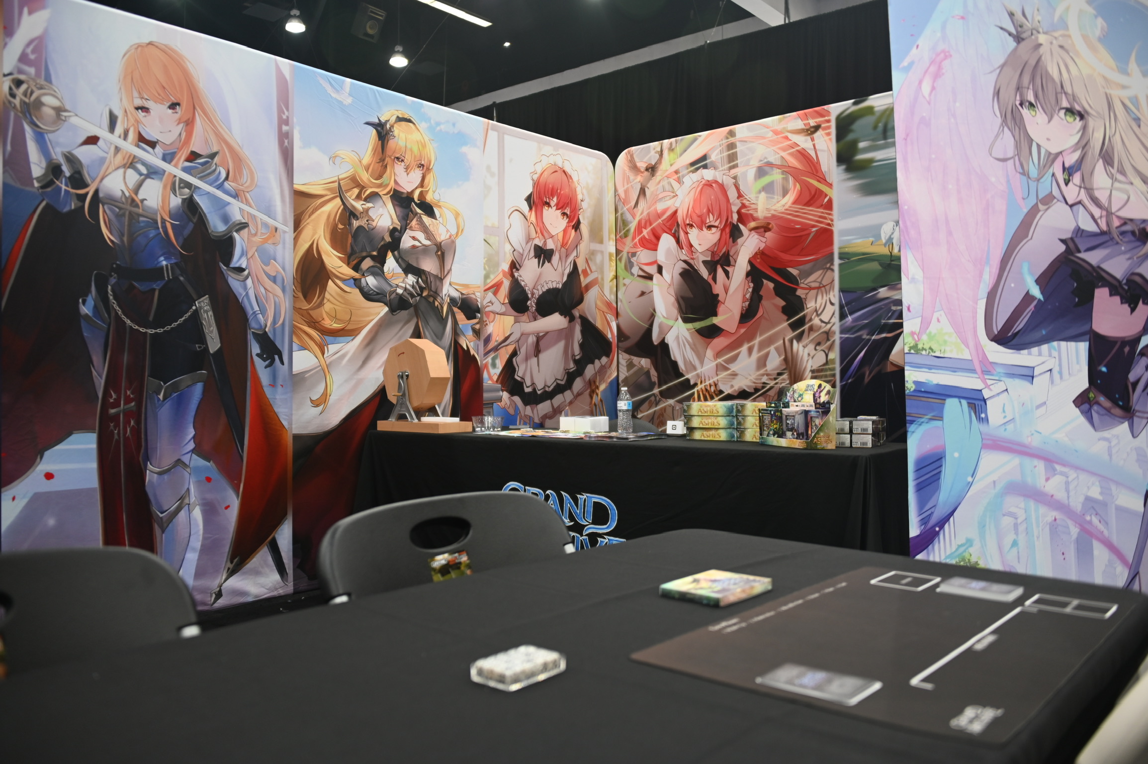 Booth before the storm