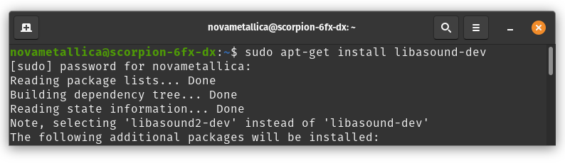 Install Portaudio Modules 