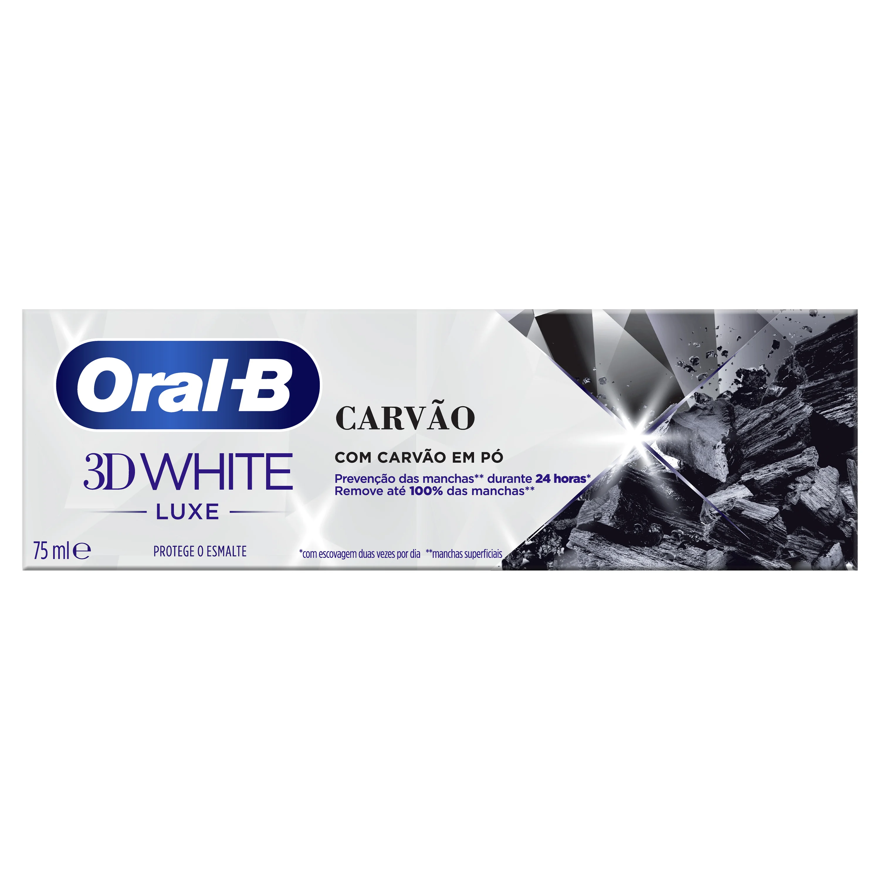 Oral-B 3DWhite Luxe Charcoal Pasta Dentífrica 