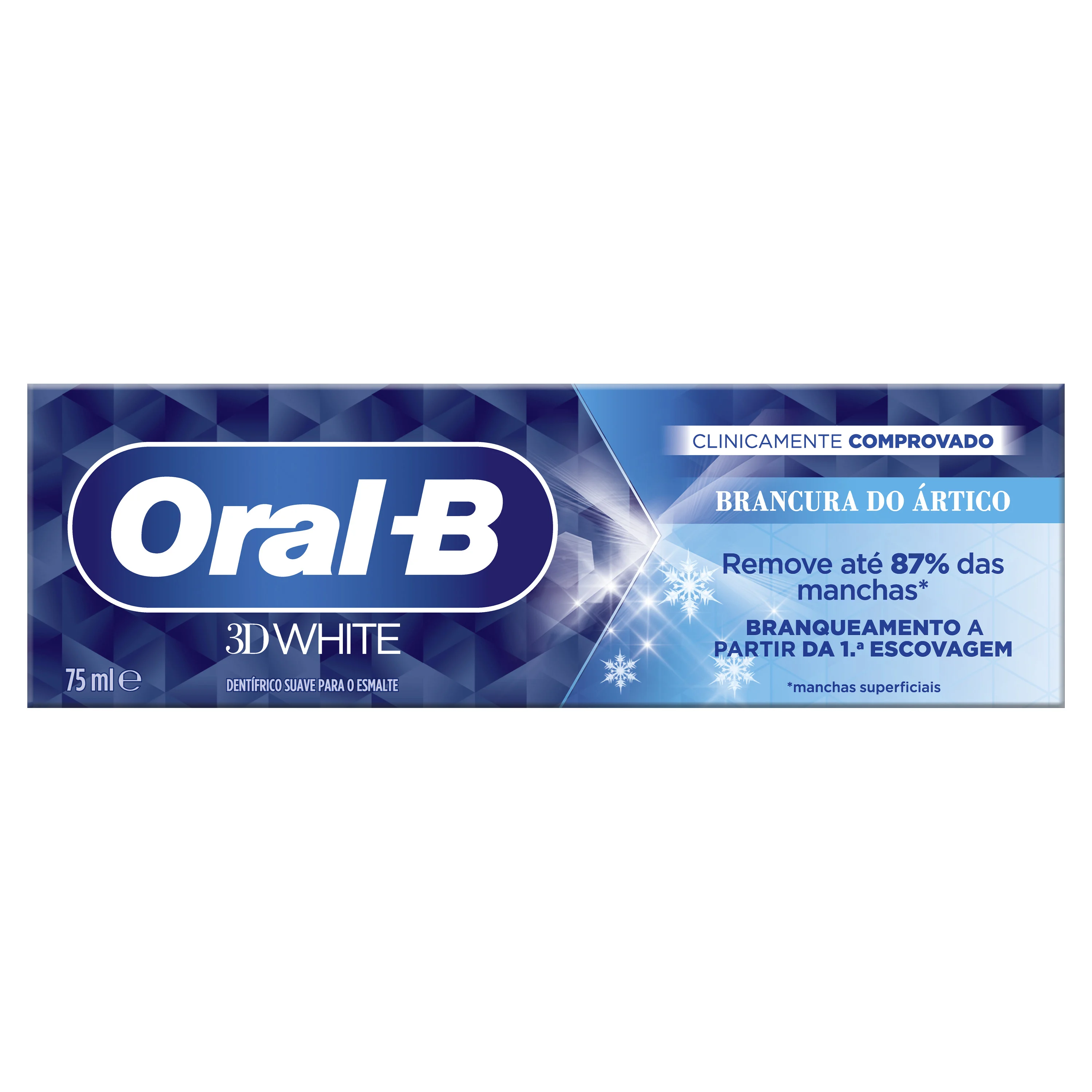 Pasta de dentes Oral-B 3D White Frescura do Ártico 