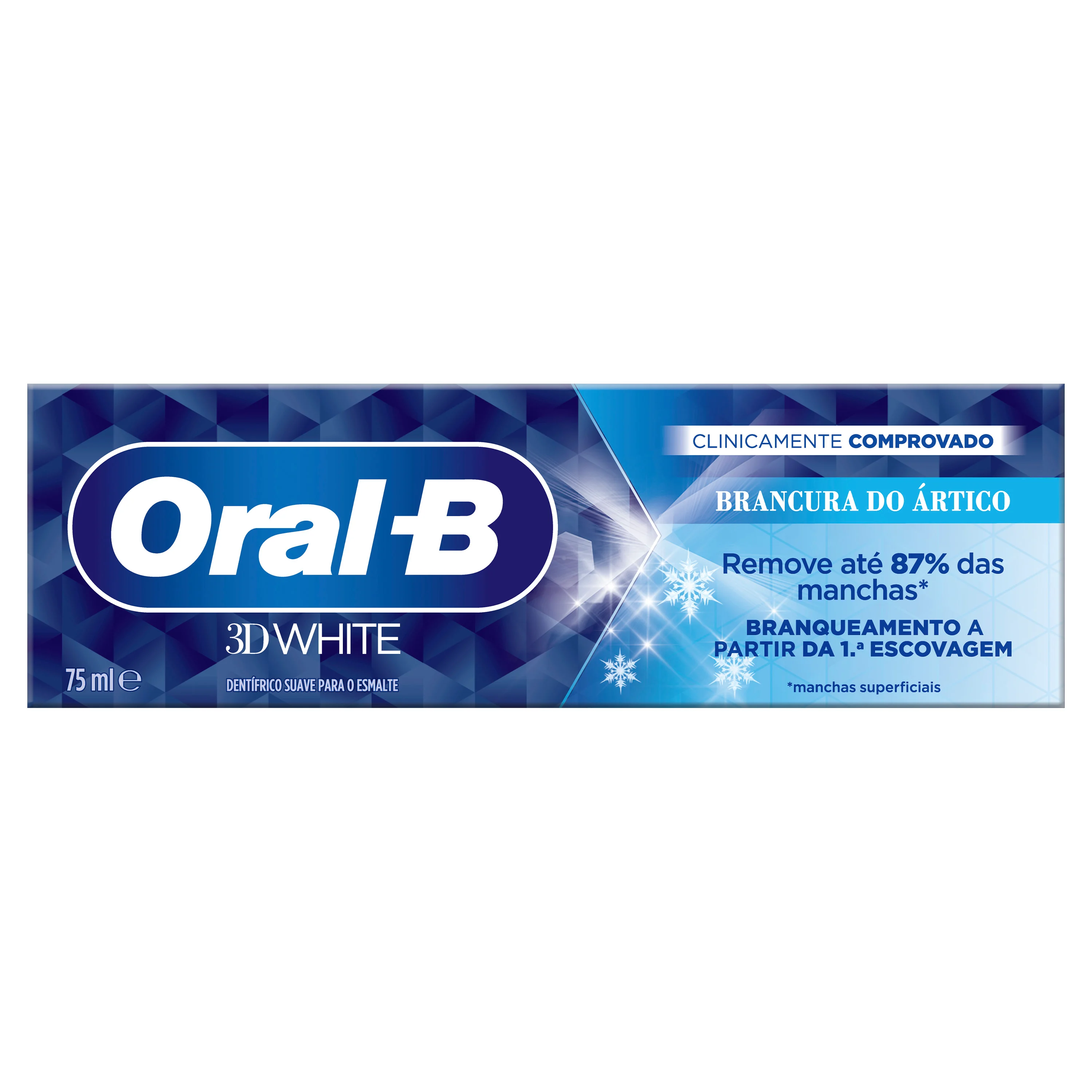 Pasta de dentes Oral-B 3D White Frescura do Ártico 