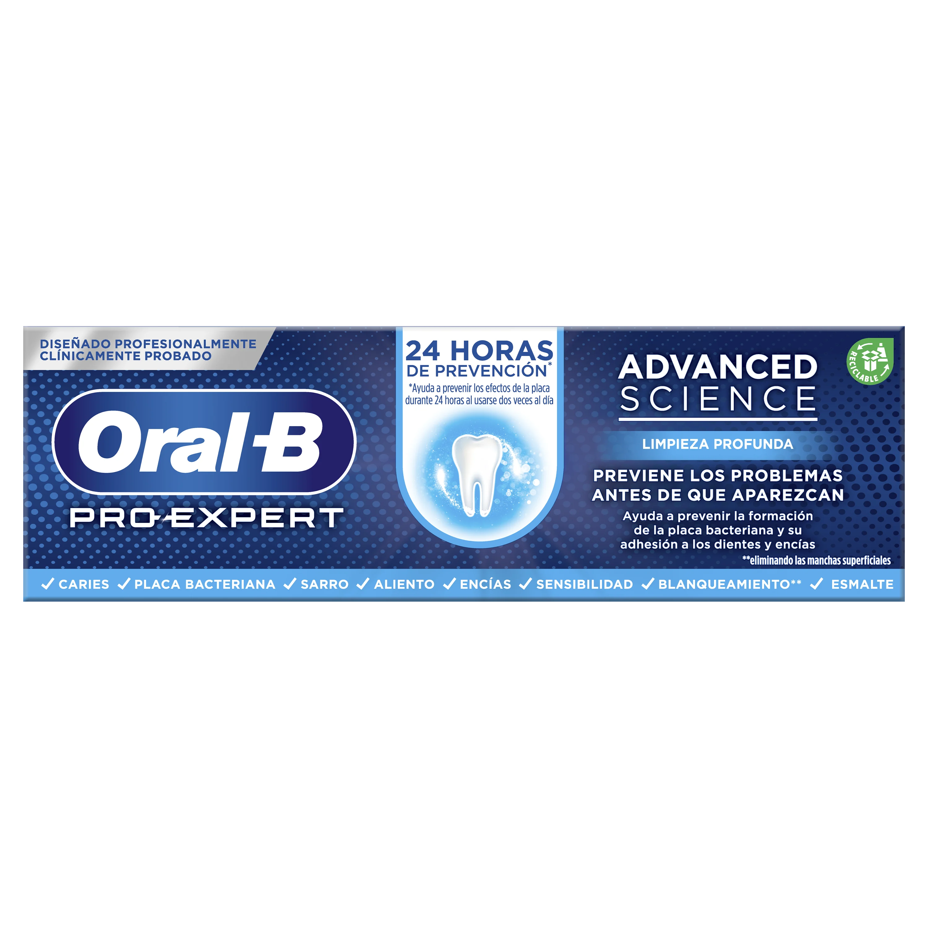 Pasta de dentes Oral-B Pro-Expert Limpeza Profunda 