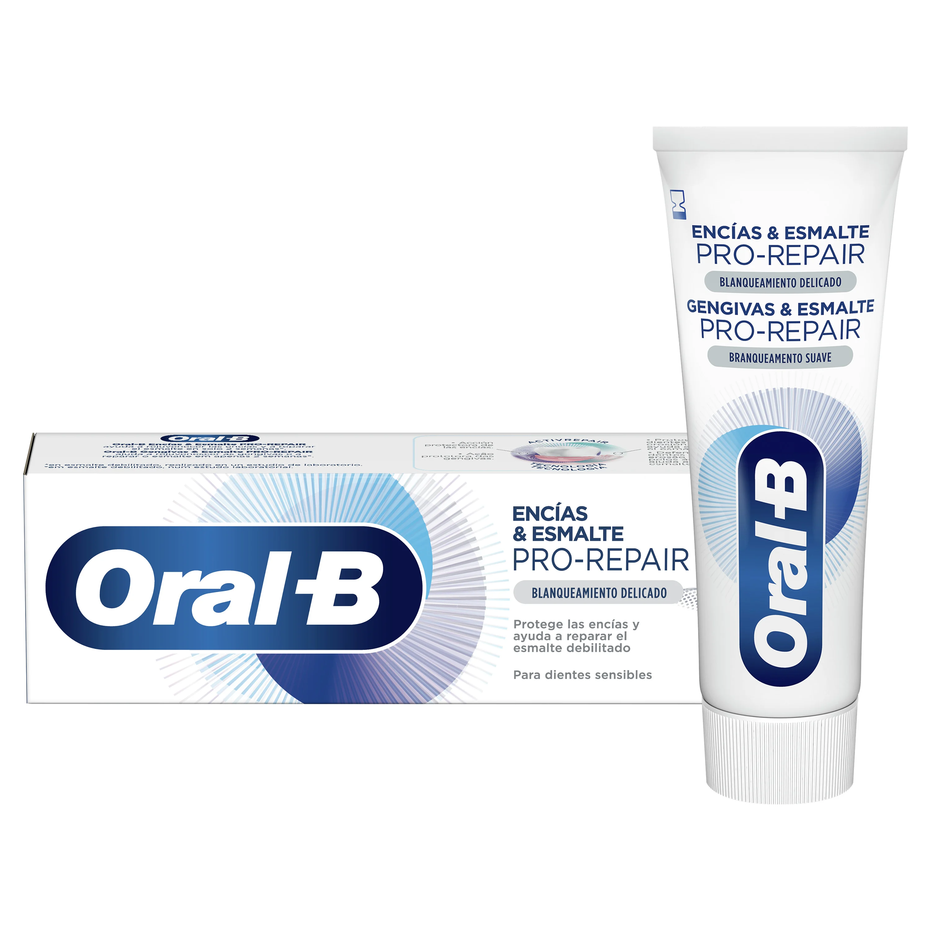 Oral-B Gengivas & Esmalte Repair Pasta Dentífrica Branqueadora 