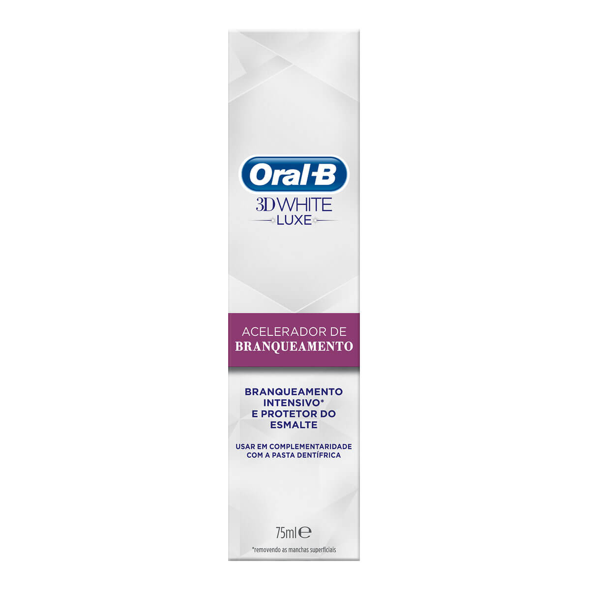 Pasta de dentes Oral-B 3D White Acelerador Branqueamento undefined