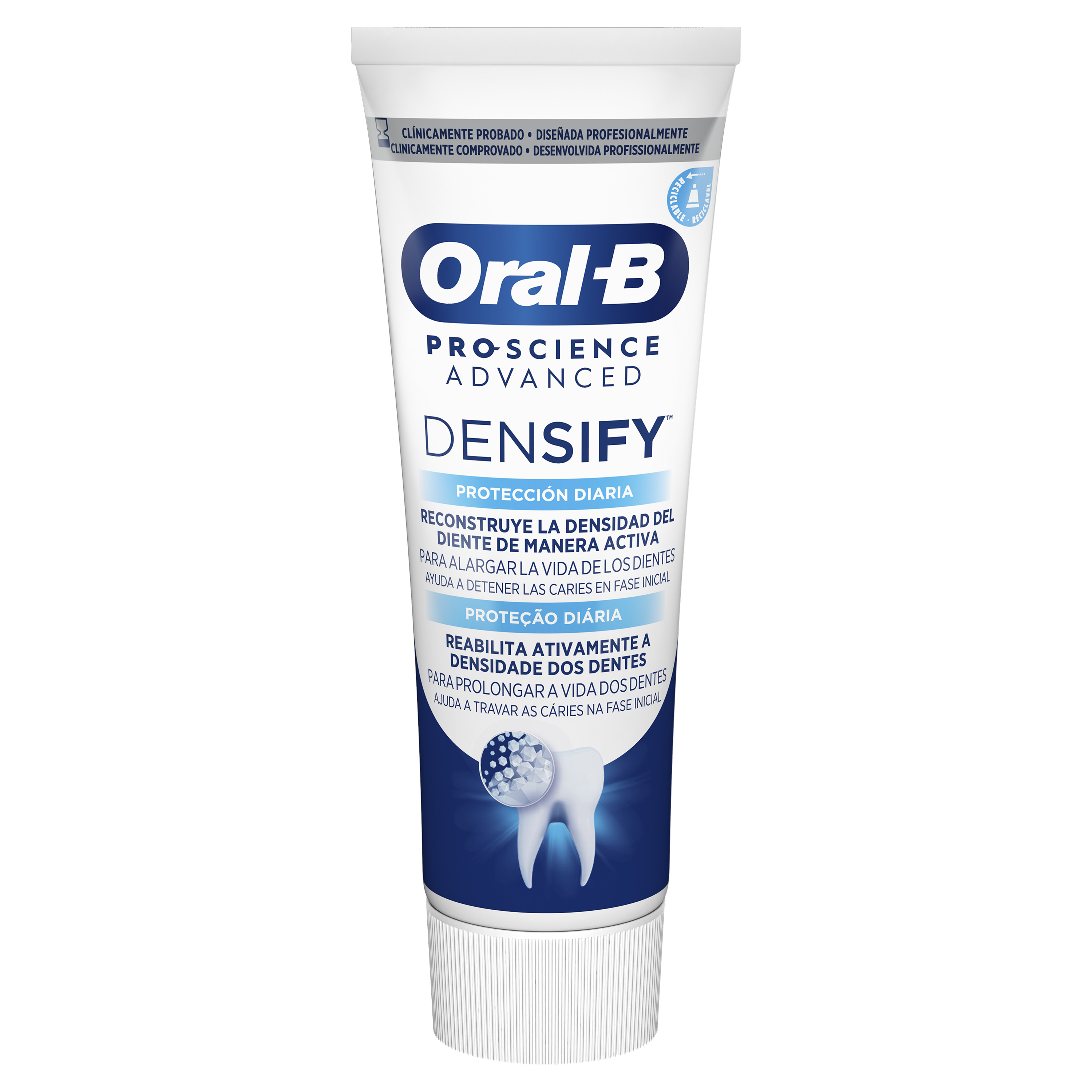 Oral-B Pro-Science Advanced Densify Pasta De Dentes Branqueadora Suave ...