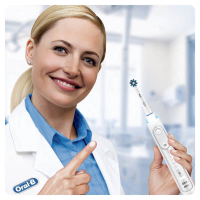 Onset fort Assume Oral-B Genius 10000N Branco escova de dentes elétrica | Oral-B