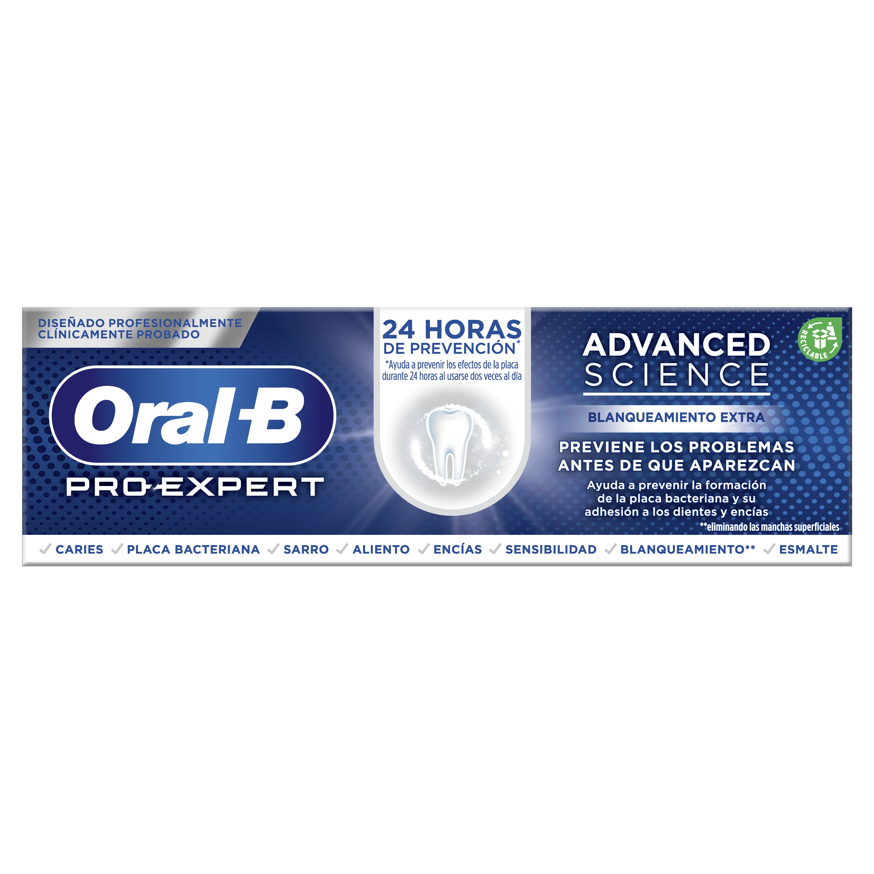 Pasta de dentes Oral-B Pro-Expert Branco Saudável 