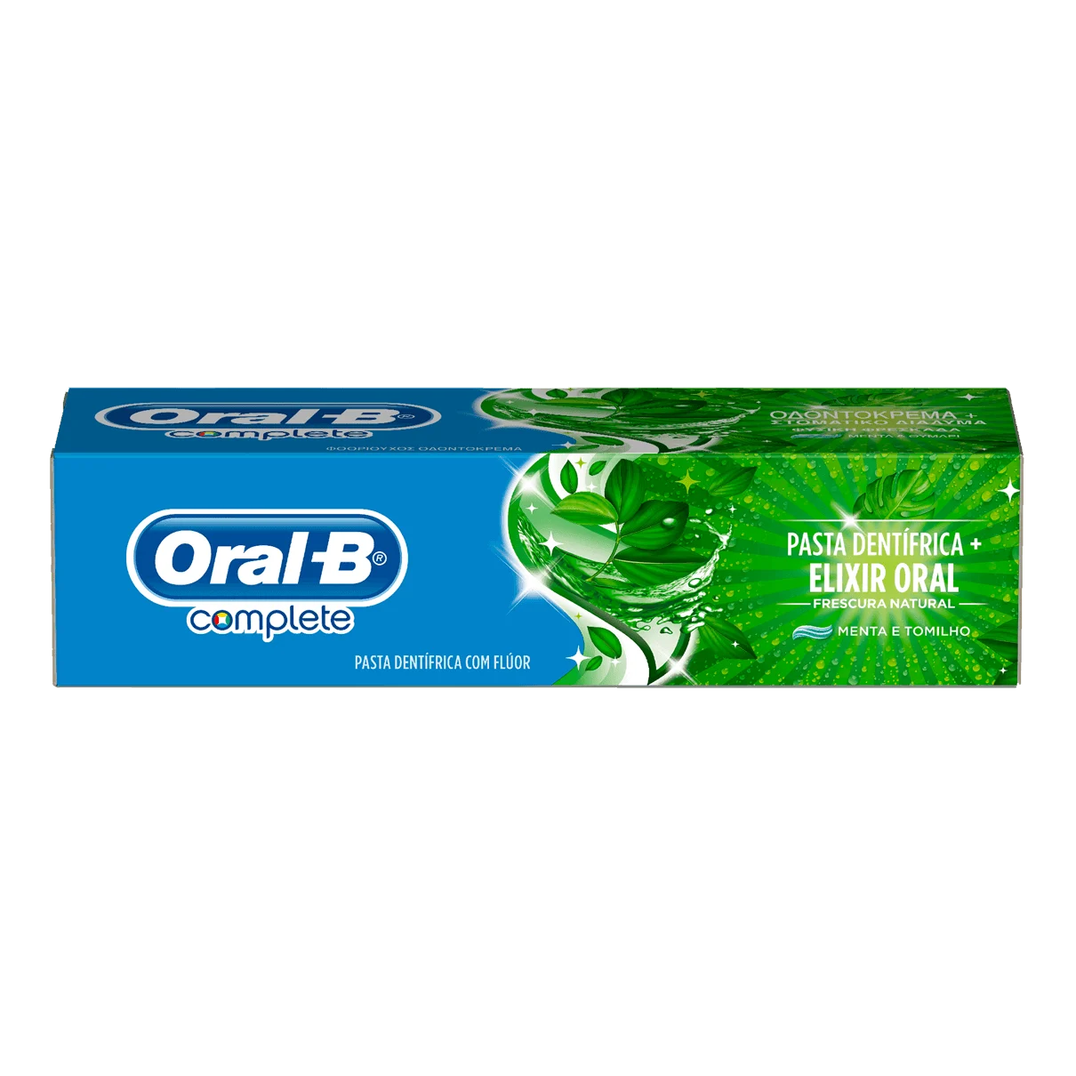 Pasta de dentes Oral-B Complete Elixir Oral Frescura Natural 
