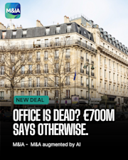 💼 NEW DEAL - Blackstone bets €700M on Paris Office Real Estate