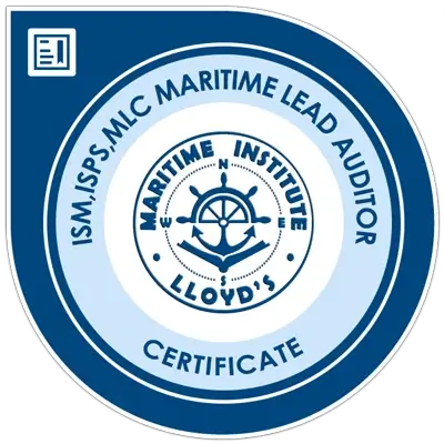 Ajith LLOYD_S MARITIME INSTITUTE - ISM,ISPS,MLC Maritime Lead Auditor