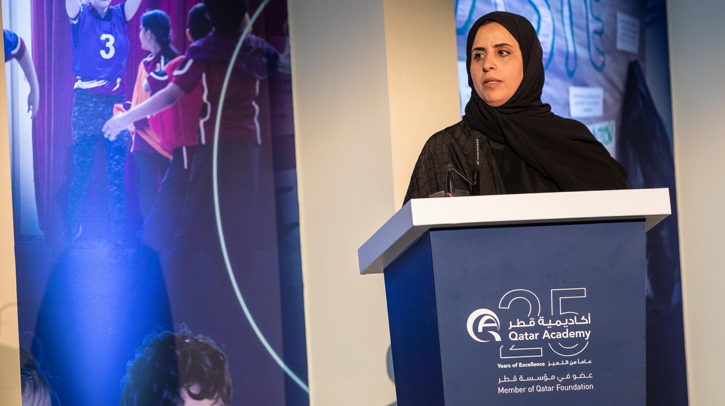 HH Sheikha Moza attends Qatar Academy Doha’s 25th anniversary celebration - QF - 01
