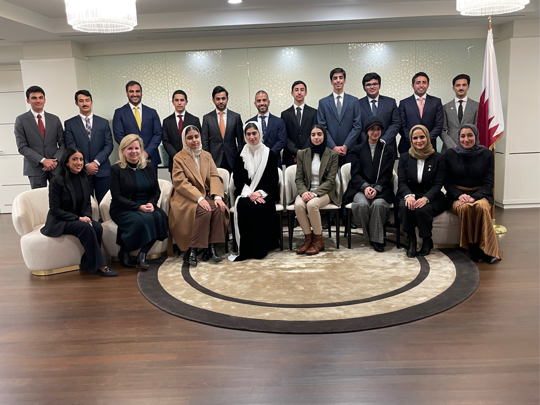 QF opens Alif Ba Exhibition in Washington D.C. to mark Qatar-USA Year of Culture 2021 - QF - 06