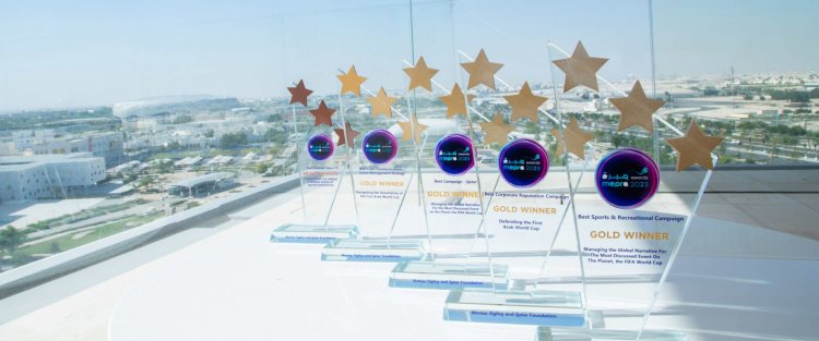 QF recognized for role in shaping world cup narrative at MEPRA Awards 2023