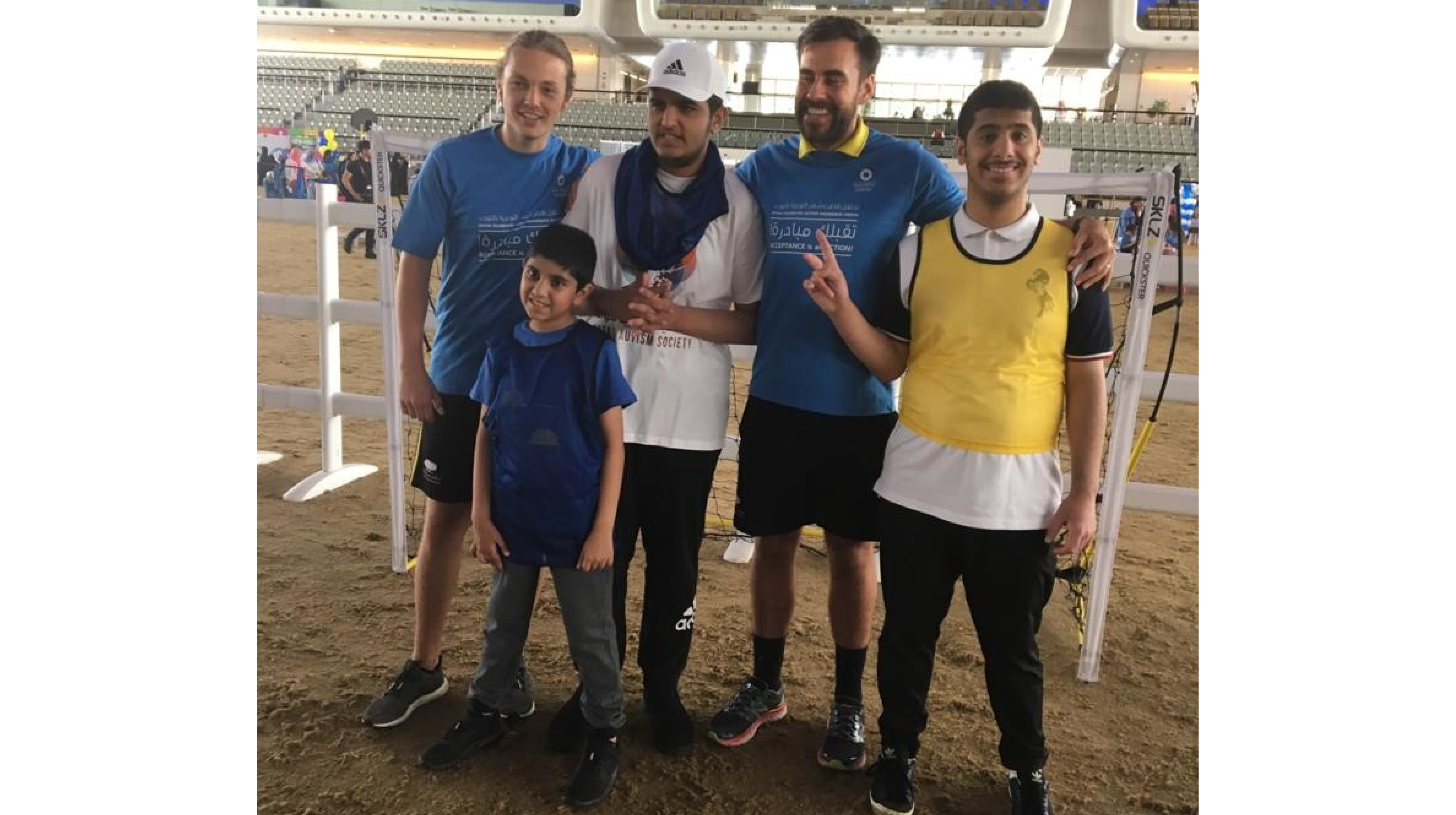 Caption 1 - QF Ability Friendly Program - Jassim Al-Sulaiti