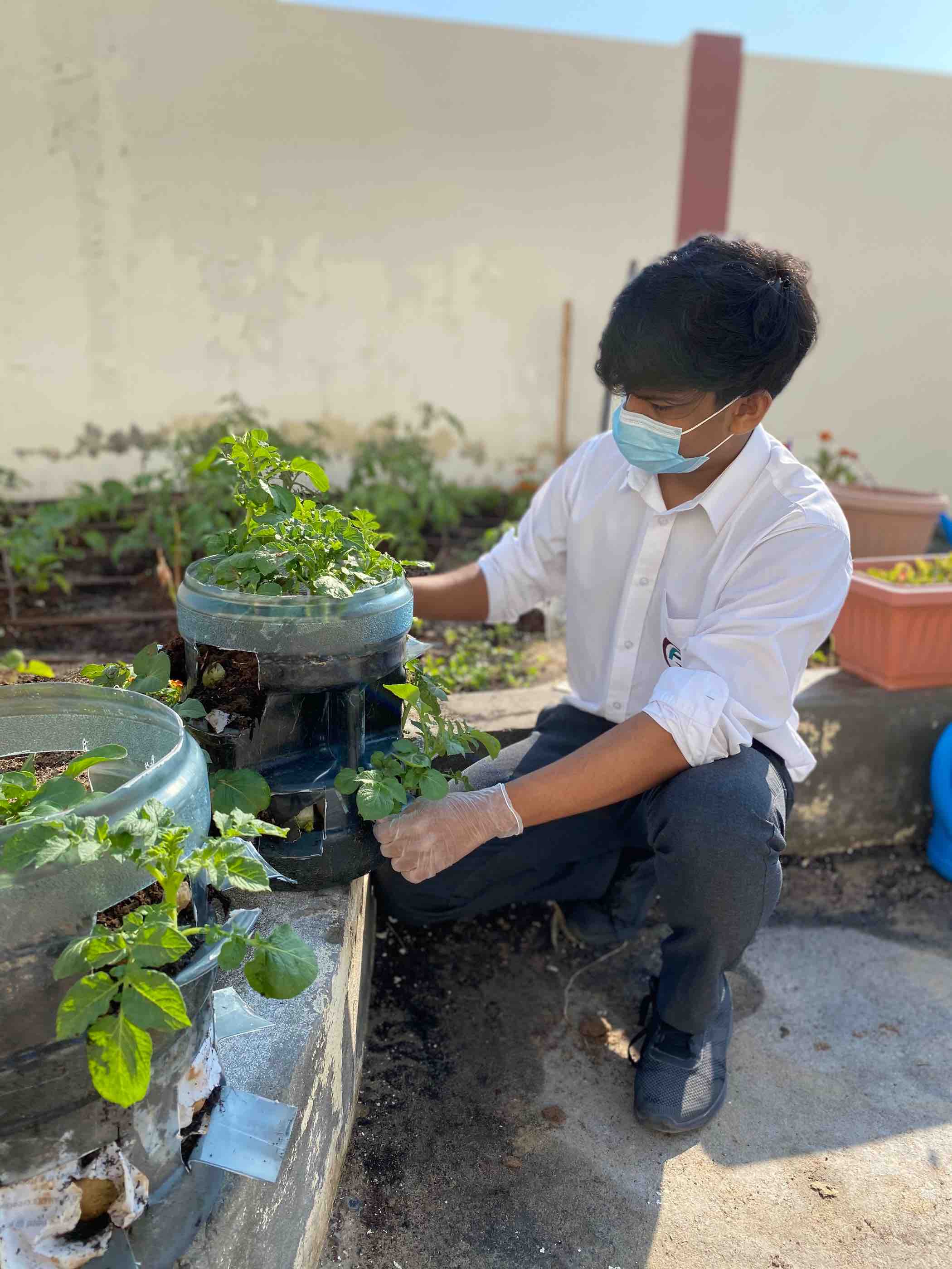 Qatar Foundation school instills recycling culture among its students - QF - 02