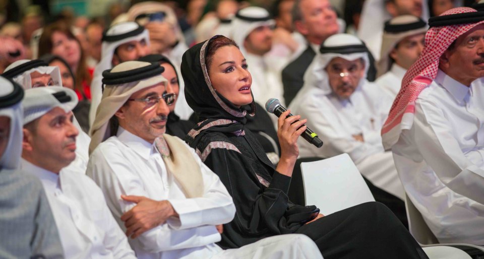صاحبة السمو الشيخة موزا بنت ناصر تشارك في فعالية "مؤسستي" احتفالاً بالذكرى الخامسة والعشرين لتأسيس مؤسسة قطر