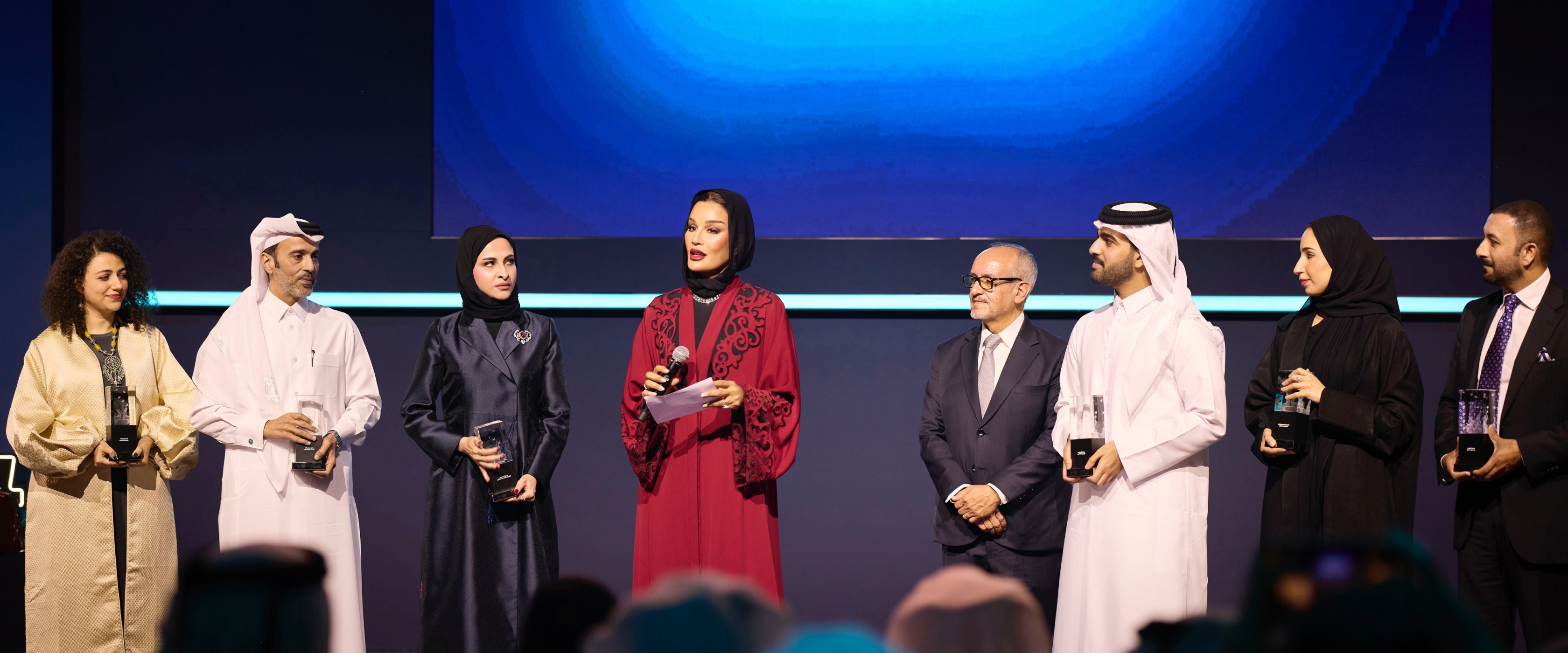 صاحبة السمو الشيخة موزا بنت ناصر تشهد مُلتقى خريجي مؤسسة قطر السنوي 2025