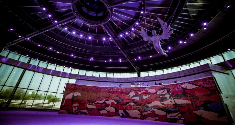 Qatar Foundation to unveil M. F. Husain’s final art installation