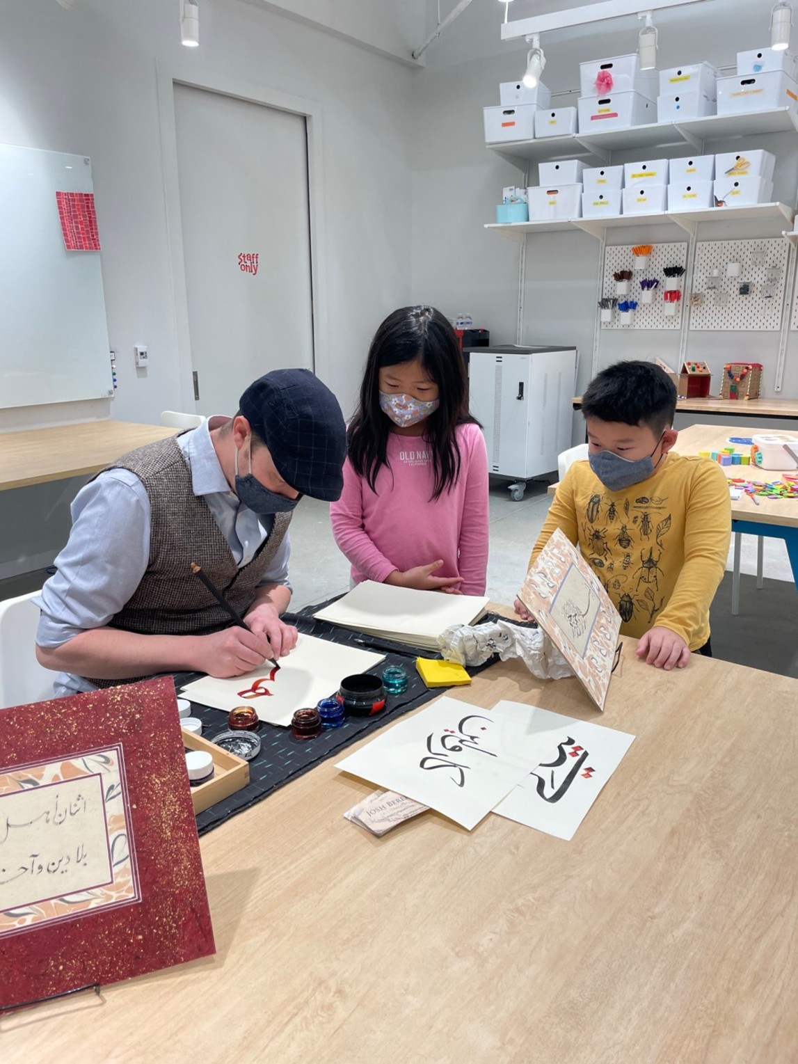 QF opens Alif Ba Exhibition in Washington D.C. to mark Qatar-USA Year of Culture 2021 - QF - 01