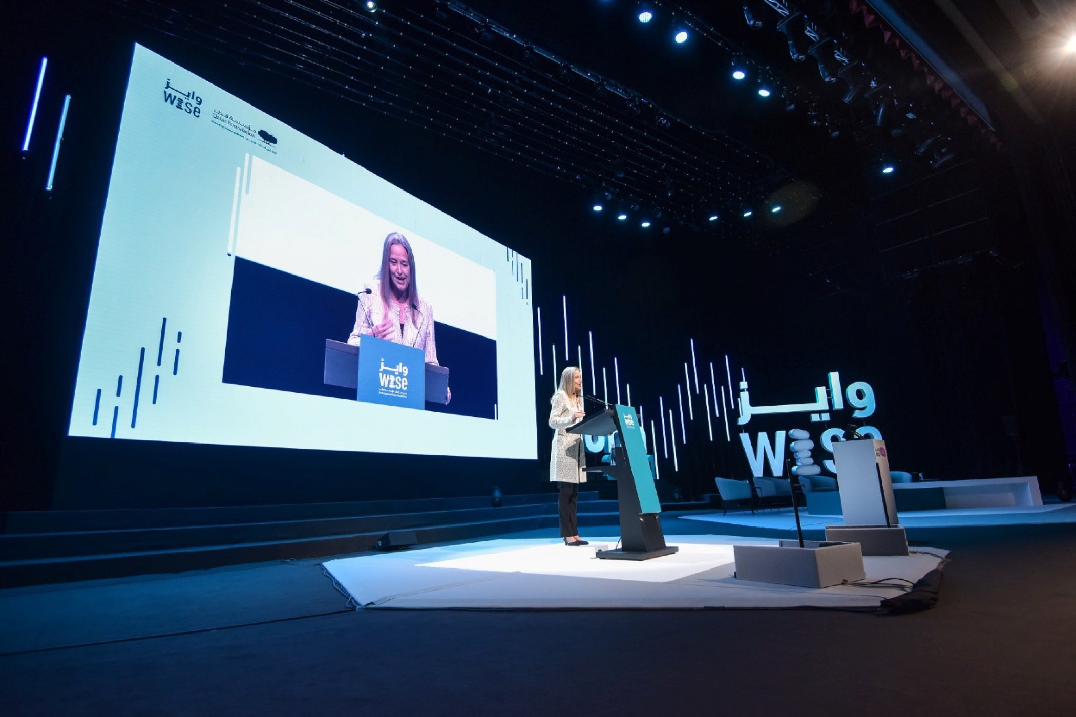 2021 WISE Prize for Education presented to Wendy Kopp - QF - 02