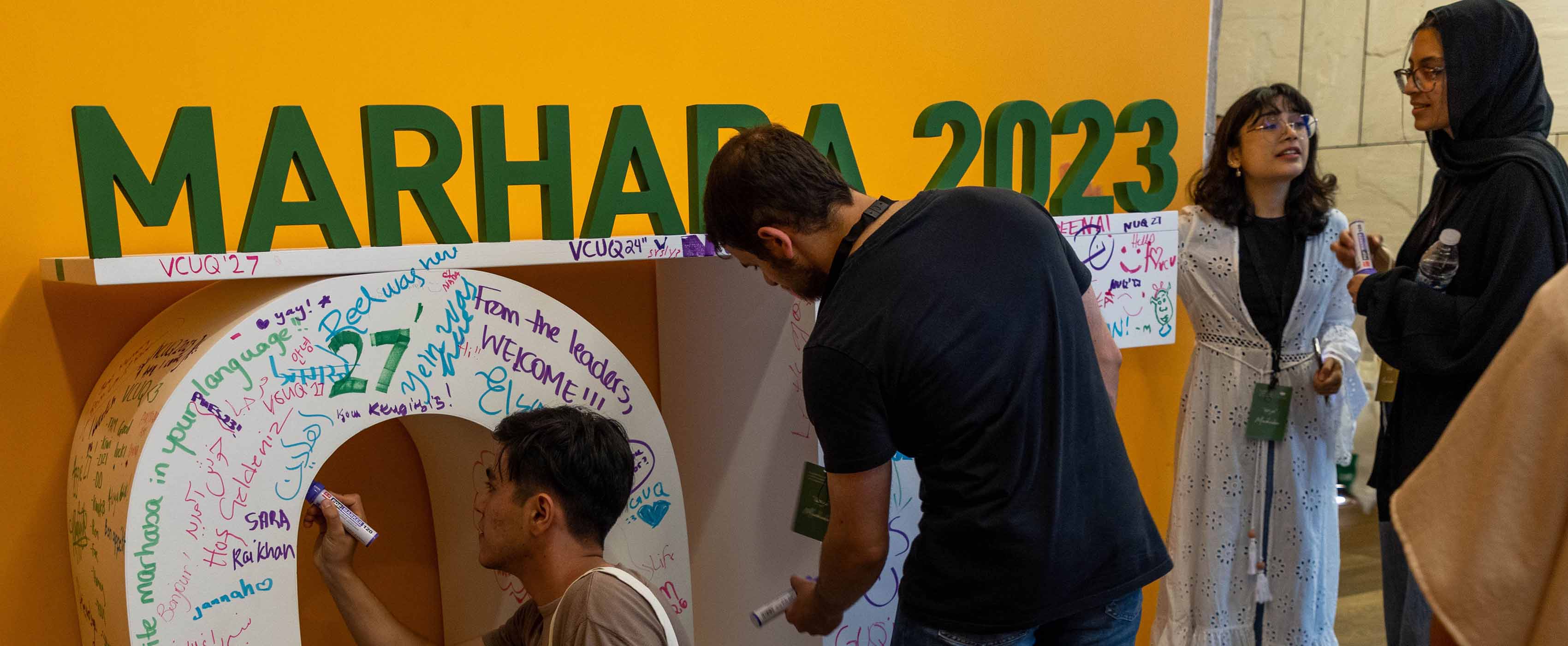 QF’s newest students learn about Education City’s world of opportunity at Marhaba