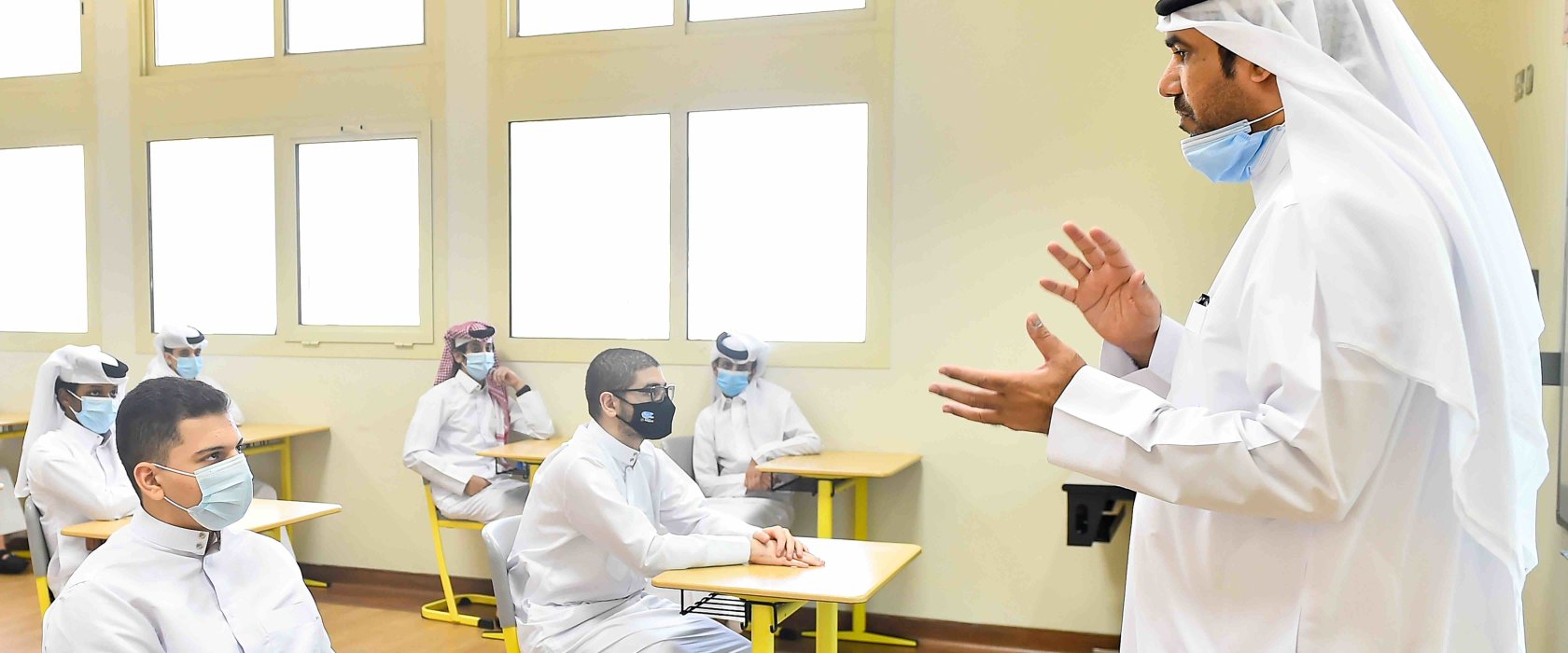 Qatari men need to become teachers to “build a better future together”