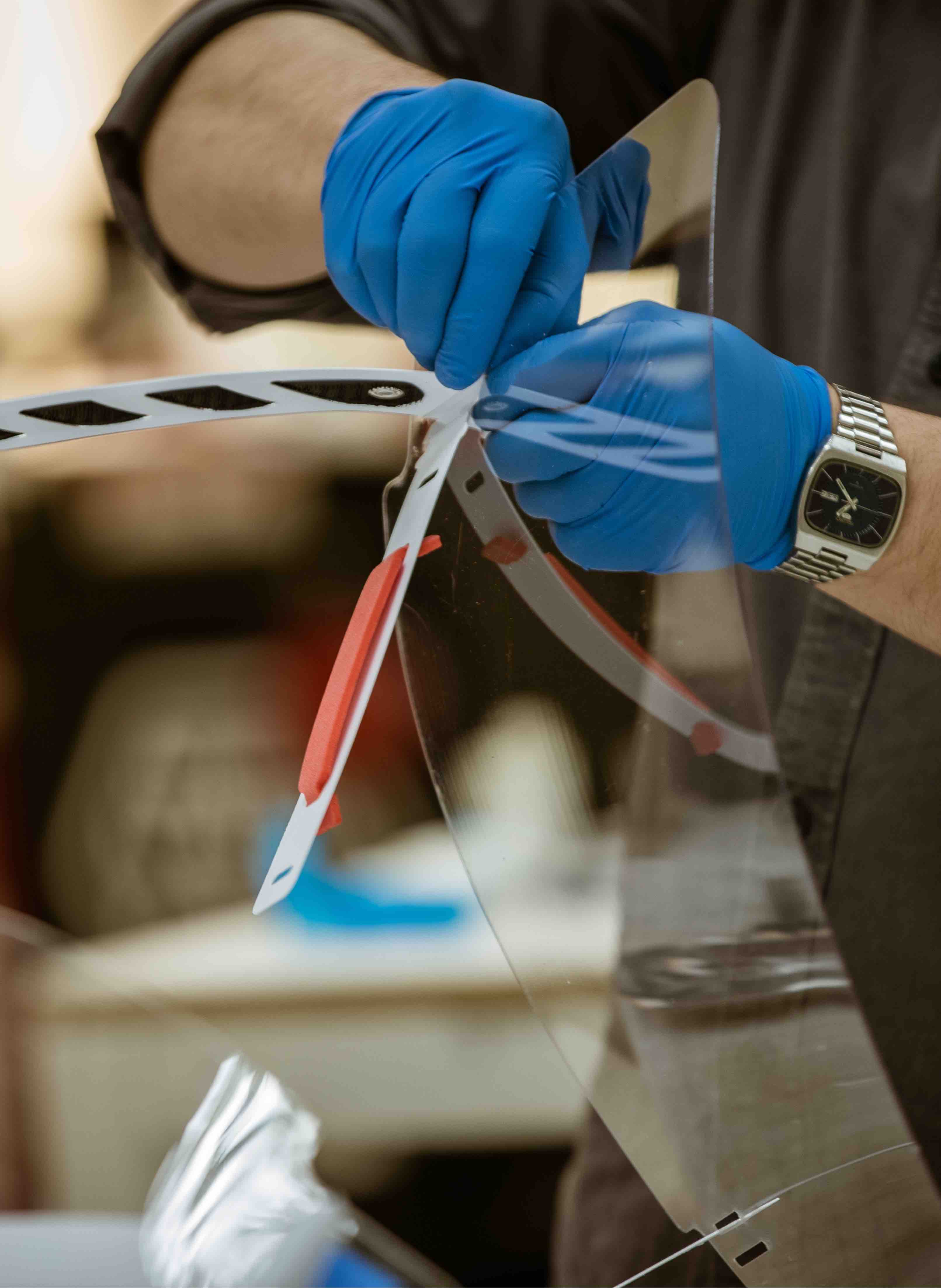 VCUarts Qatar - COVID!( - Face Shields - v - 1