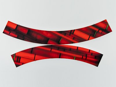 F99-2 Ellipses, Red