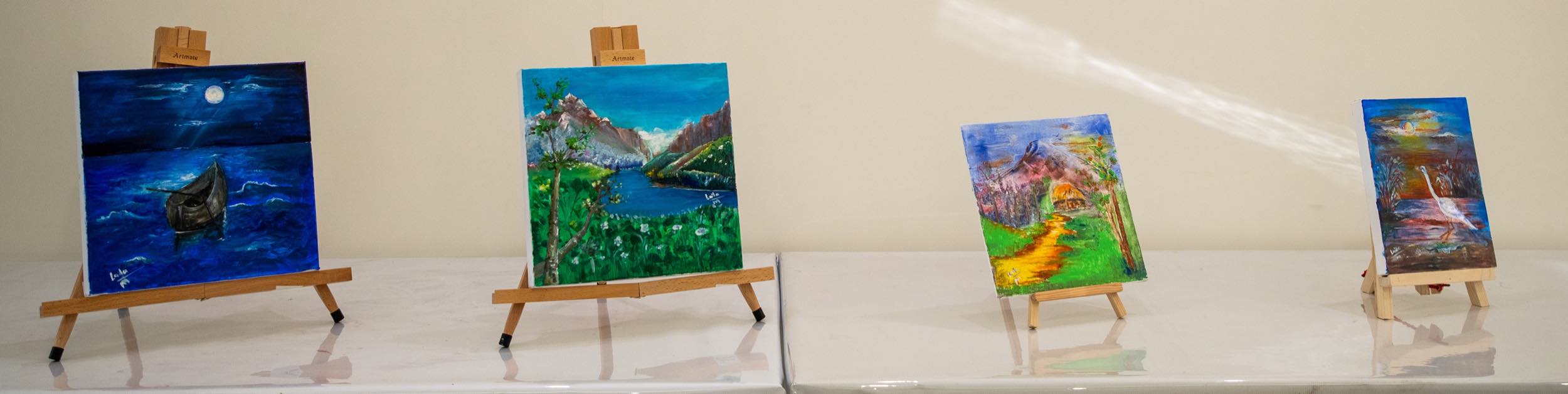 Not a day went by when I didn’t paint. Painting helped me find solace in otherwise difficult conditions. It helped me forget - QF - 06