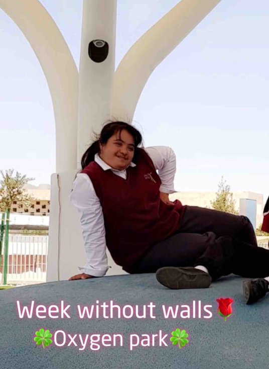 On World Down Syndrome Day Lolwa Alshafai a student of QFs Awsaj Academy - QF - V1