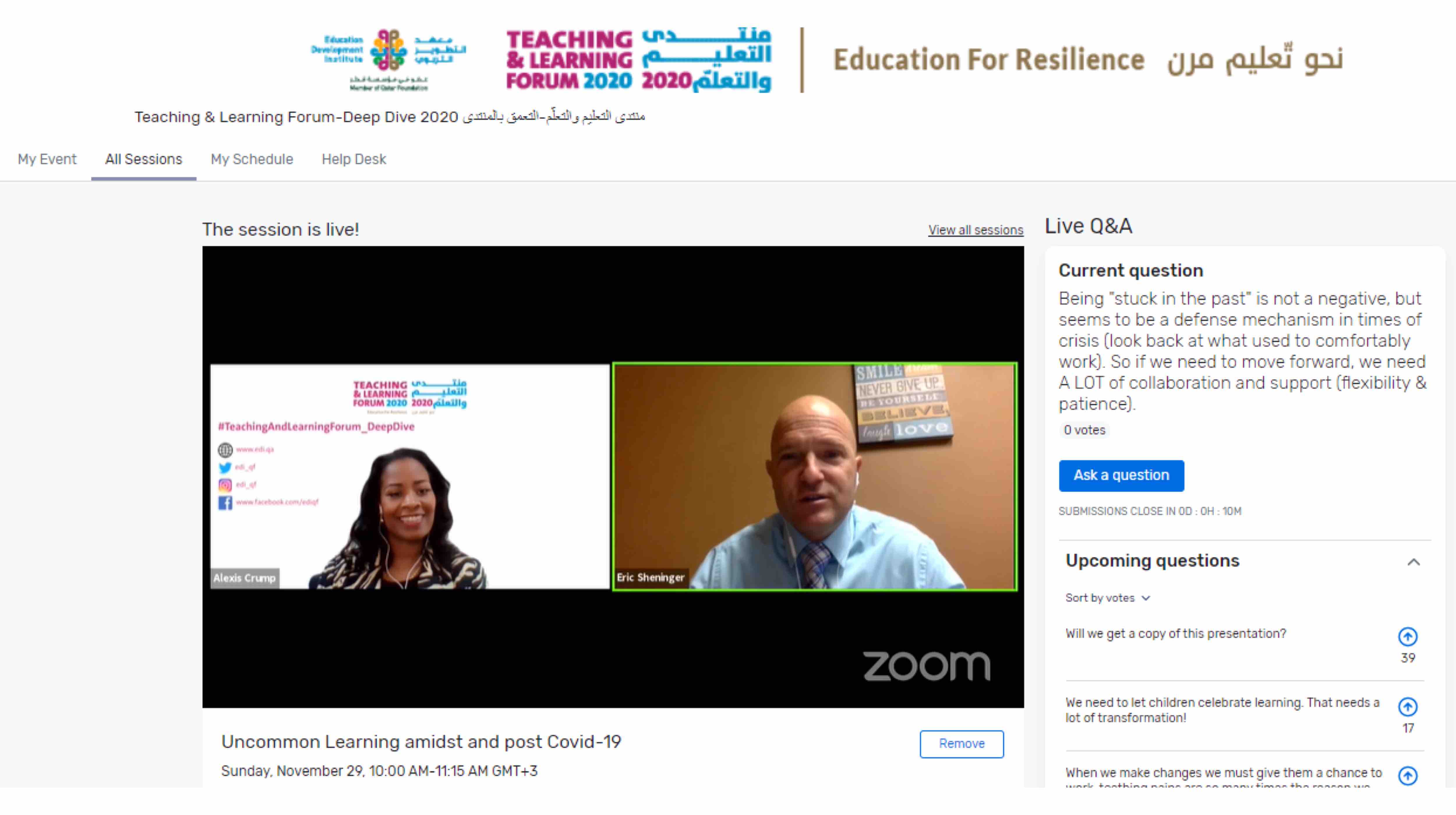 QF’s Teaching & Learning Forum - qf - 03