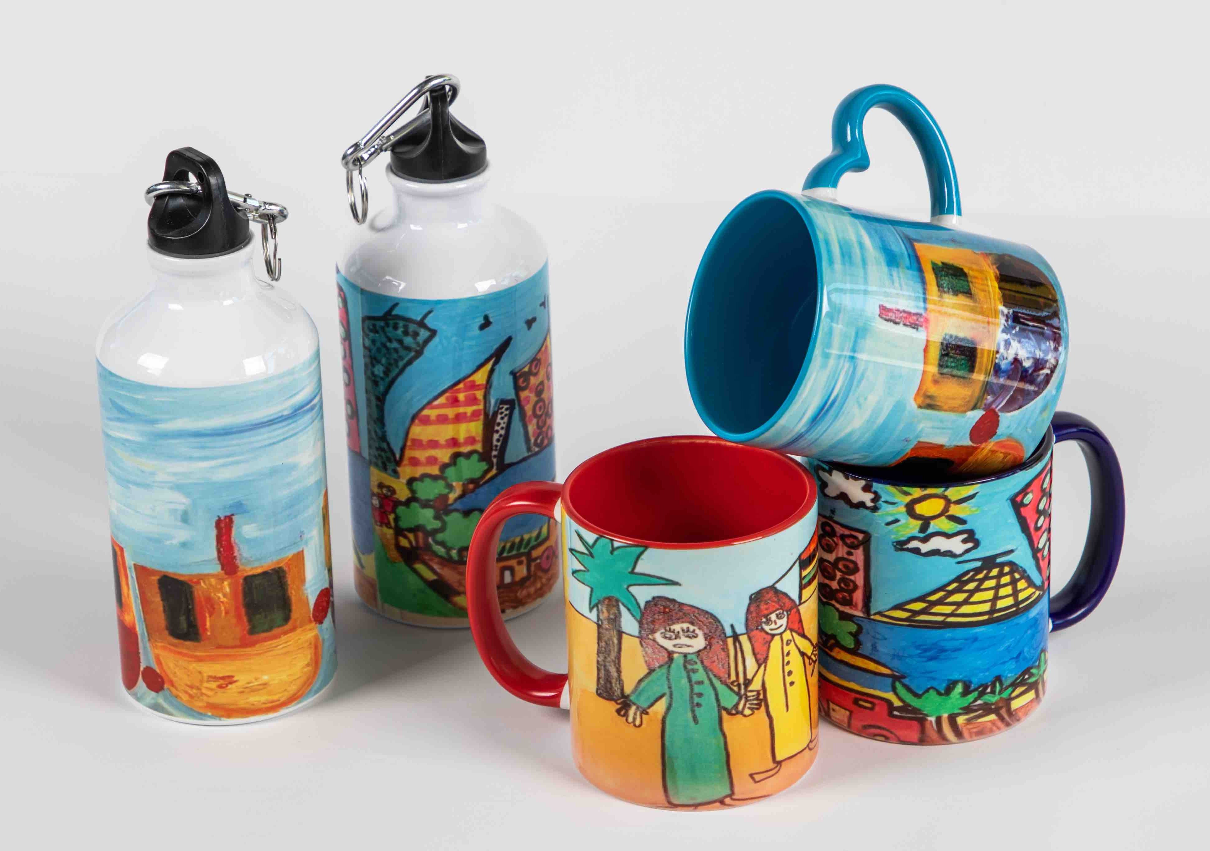 إبداعات منتسبي الشفلح في متجر هدايا المدينة التعليمية  