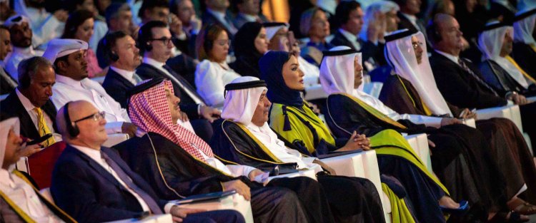 Her Highness Sheikha Moza bint Nasser attends ‘Catalyzing The Future’ celebration
