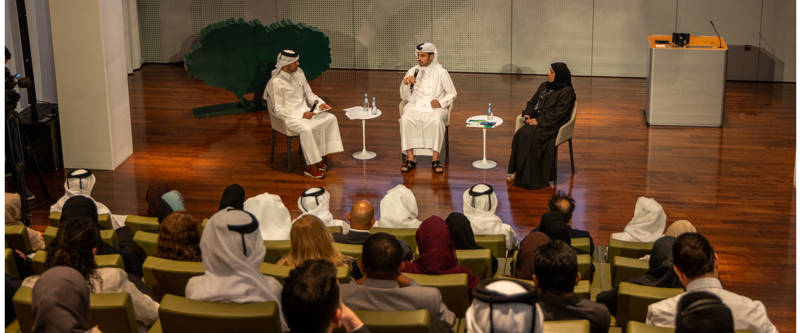 Two decades of QF’s DIFI supporting and strengthening Arab families are highlighted at Education City talk