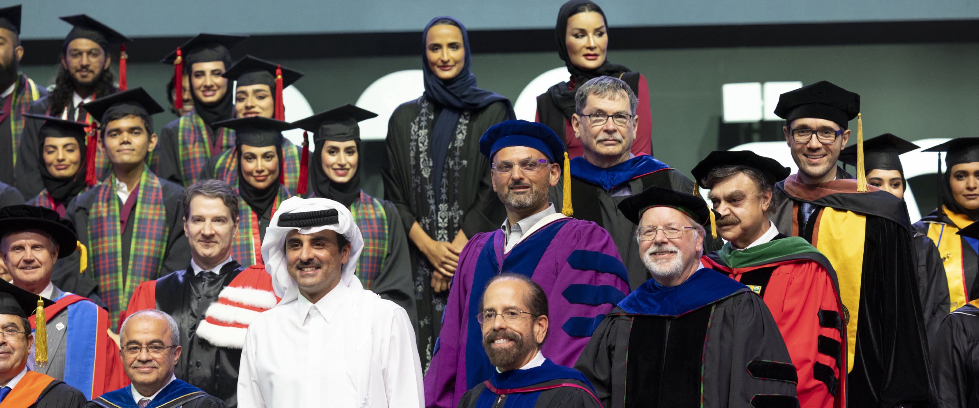 His Highness the Amir of Qatar attends QF’s Convocation ceremony