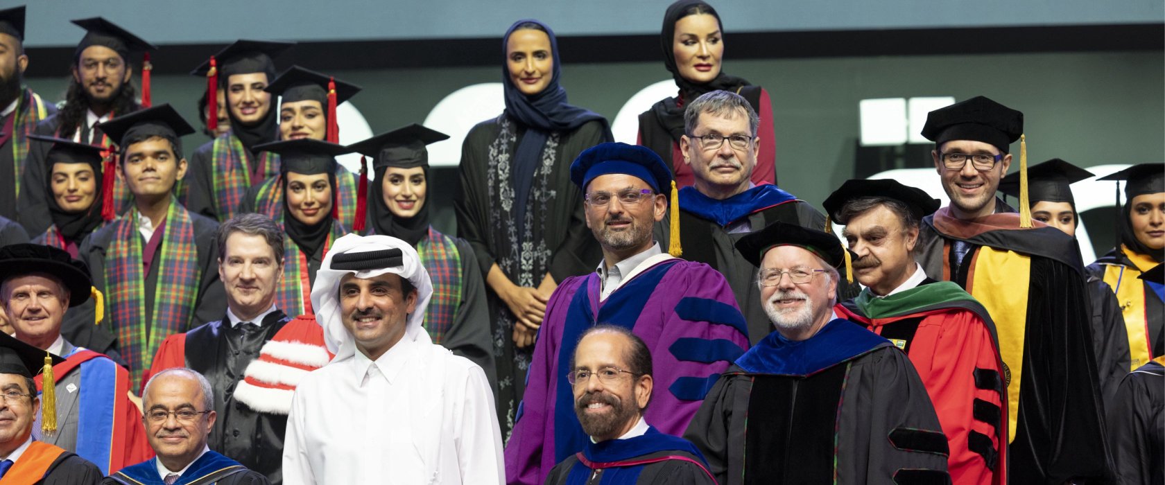 His Highness the Amir of Qatar attends QF’s Convocation ceremony