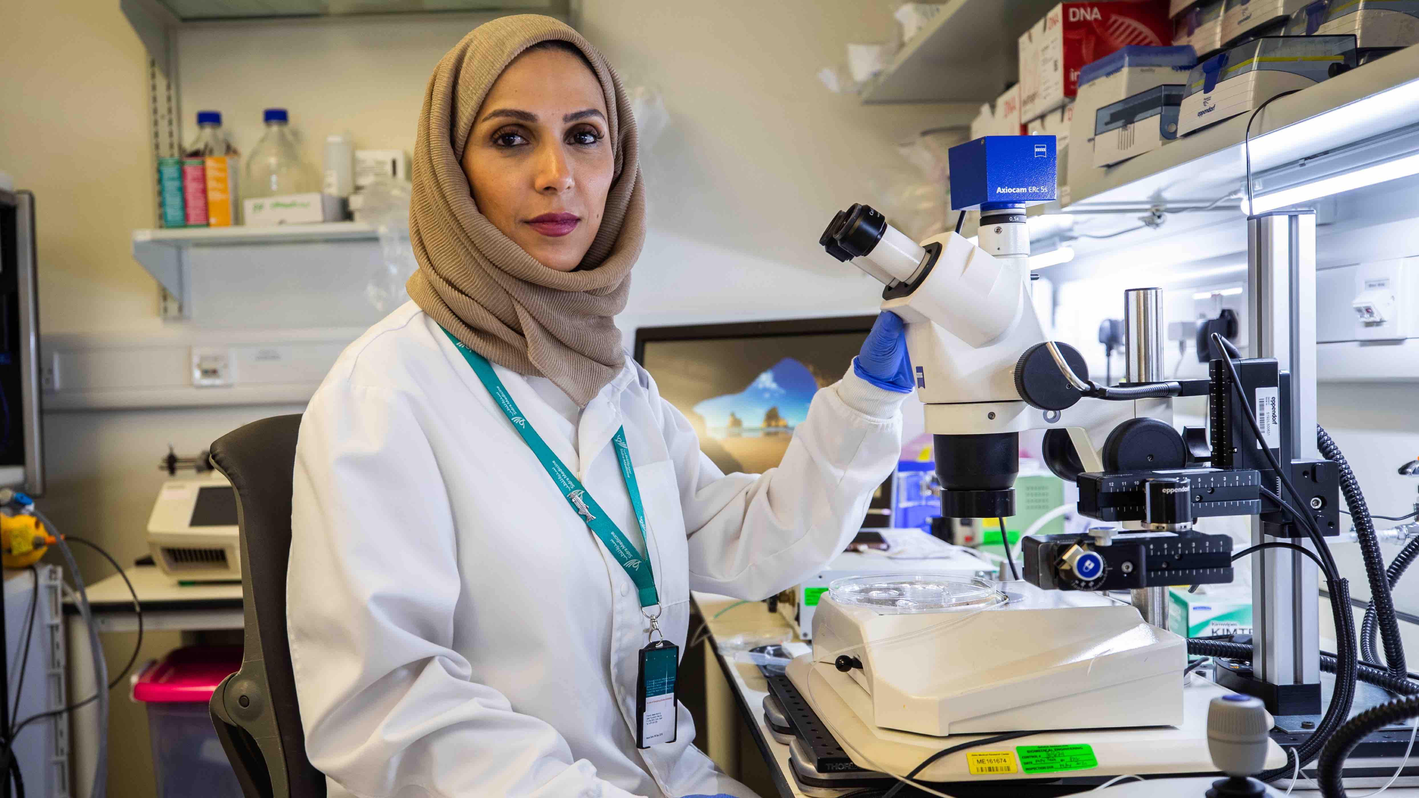 Using fish to diagnose diseases in humans - Sidra Medicine - - qf - 04