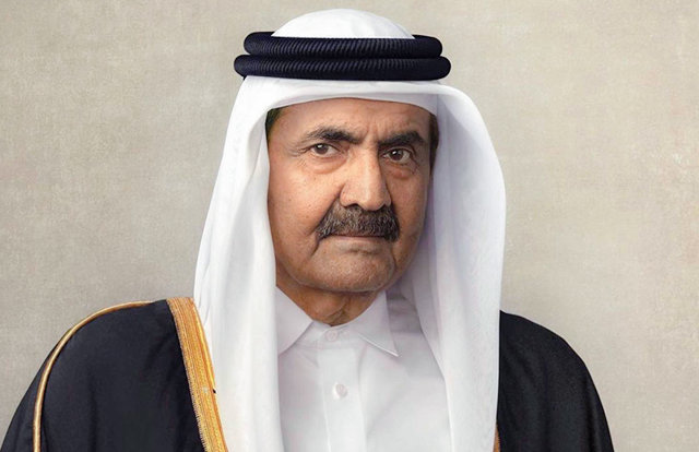 Father Emir H H Sheikh Hamad bin Khalifa Al Thani