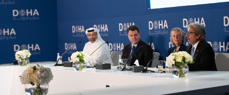 خبراء يناقشون كيفية مساهمة المدن في الحلول المناخية خلال ندوة عقدتها مؤسسة قطر في منتدى الدوحة 