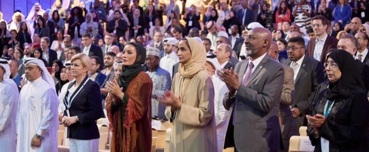 صاحبة السمو الشيخة موزا بنت ناصر تشهد افتتاح النسخة الحادية عشرة من قمة "وايز