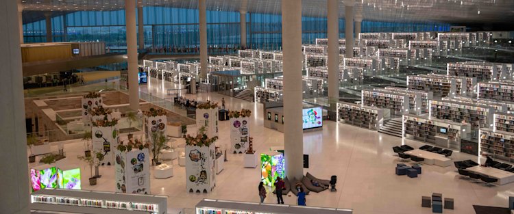 ريم كولهاس وعملية تصميم مكتبة داعمة للضجيج