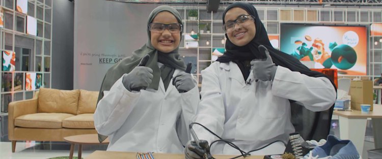 Seventh grade girls shine in QF’s Stars of Science