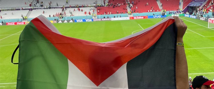 فلسطين تفوز بقلوب المشجعين في بطولة كأس العالم FIFA قطر 2022™