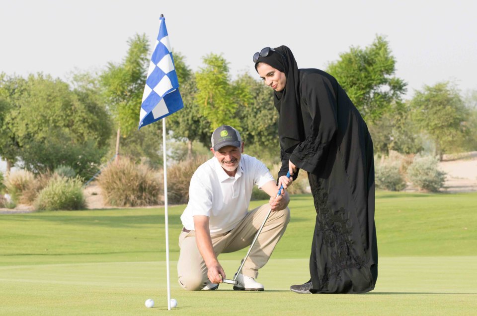 Making golf a women’s sport in Qatar