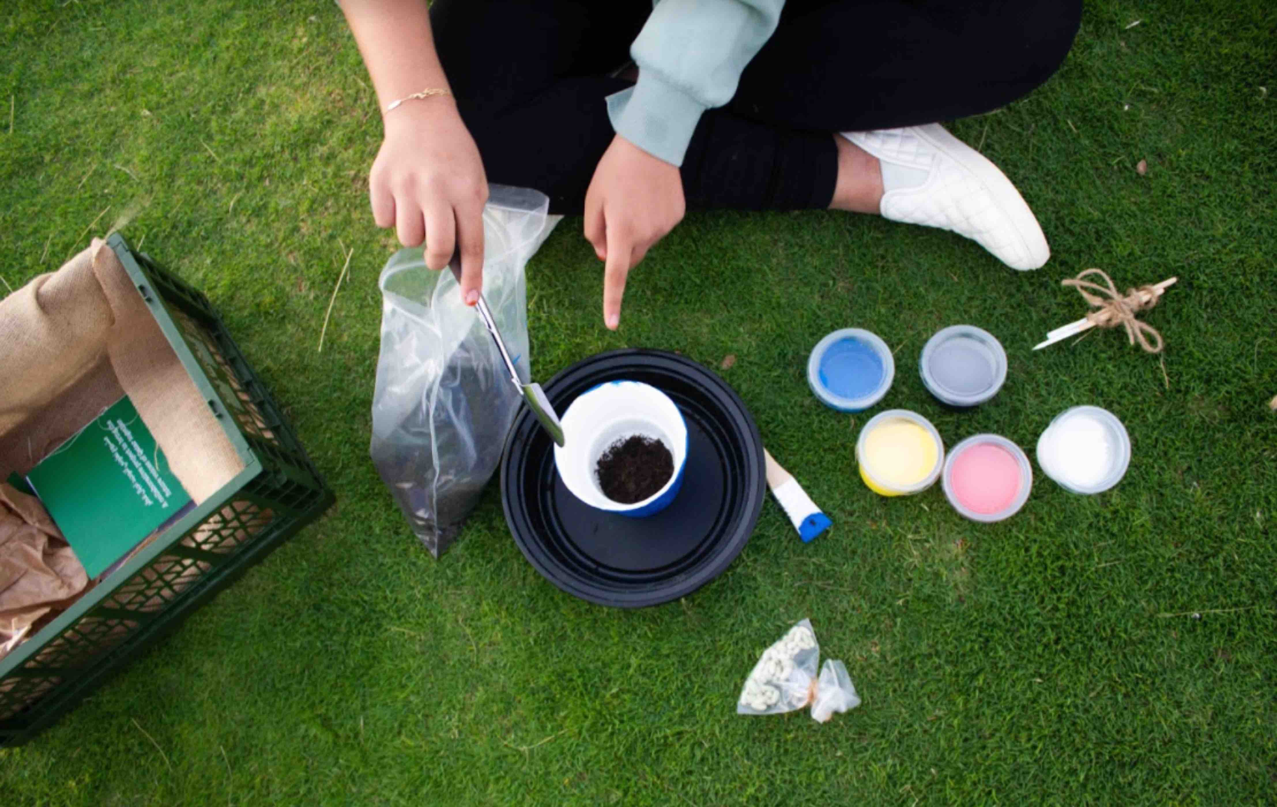 The plant kit ‘Grow’ helps kids understand what sustainability means by growing a plant and taking care of it - QF - 09