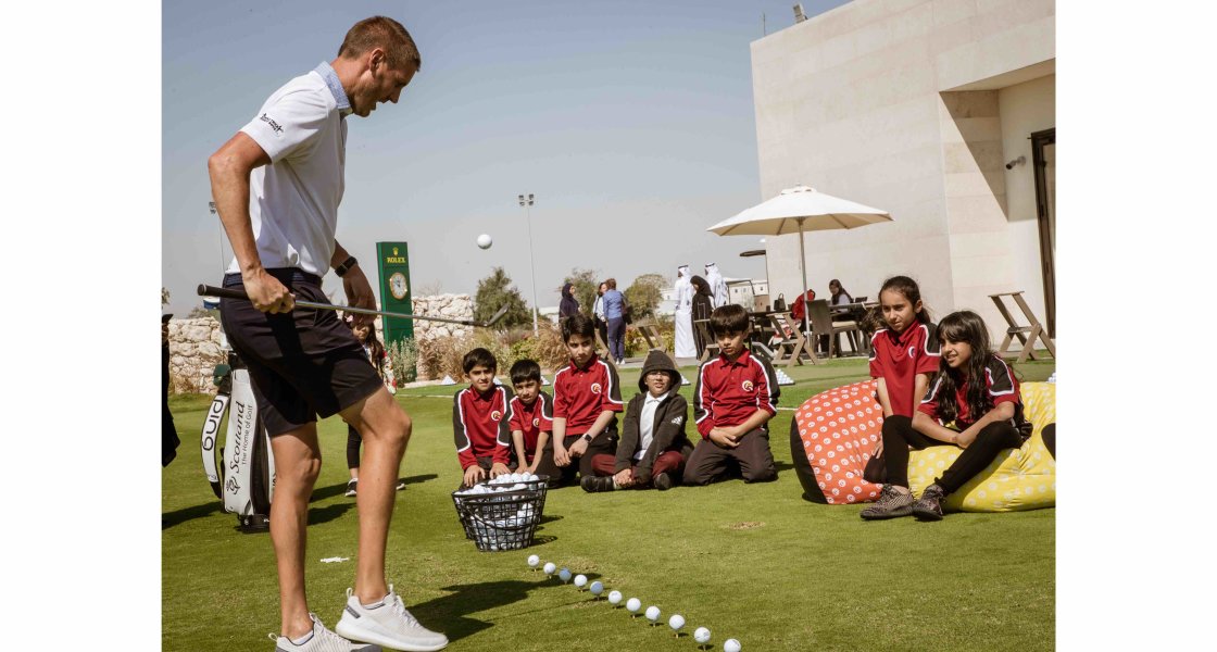 EC Golf Club Opening - QA Doha Students - 05