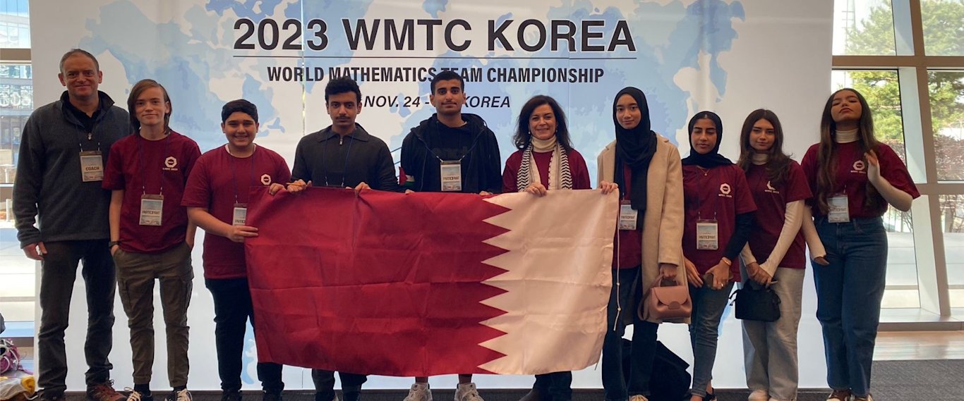 QF students recognized at World Mathematics Team Championship | Qatar ...