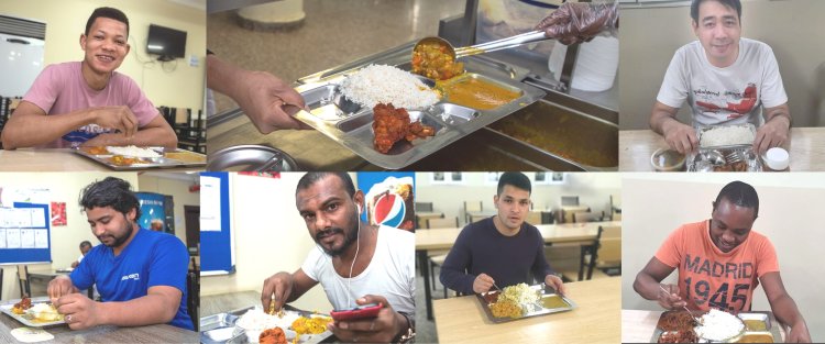 غذاء صحي ومتنوع يُعزز التواصل الثقافي بين العمالة الوافدة في مؤسسة قطر