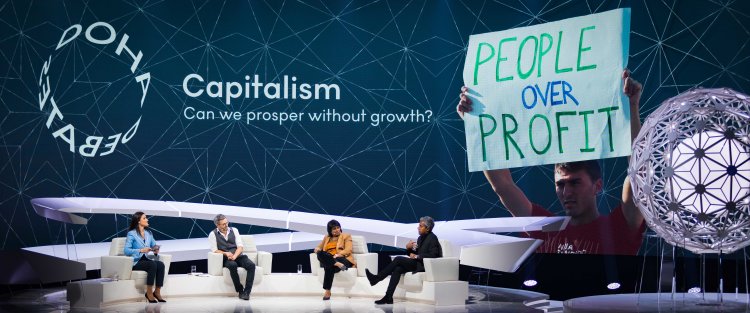 Capitalism is broken and only people power can fix it, Doha Debates audience told