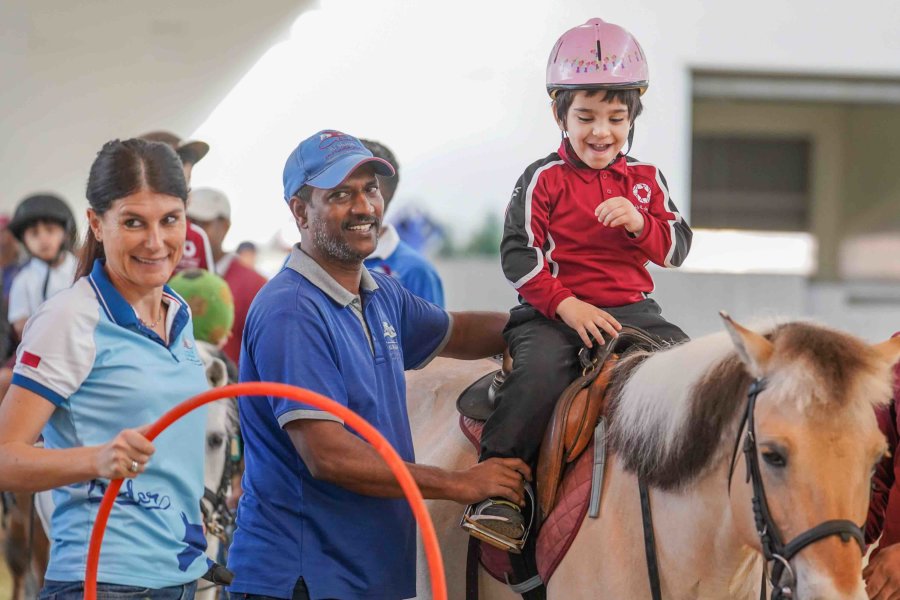 Al Shaqab’s program offers specialized therapeutic lessons to children with Autism in Qatar - QF - 04